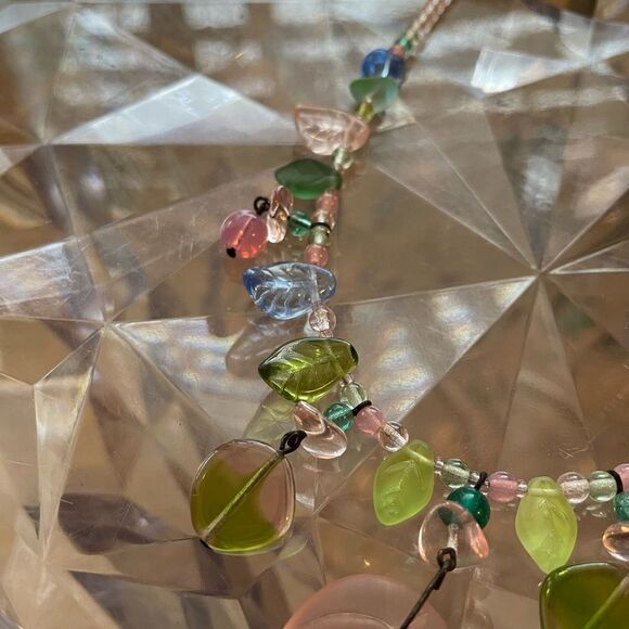 The Country Ewe LTD Glass Beaded Flower Necklace from New York - Picture 10 of 15